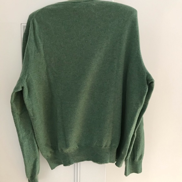 POLO by RALPH LAUREN merino wool v-neck sweater - Picture 4 of 5